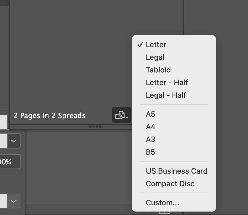 Multiple Page Sizes in Adobe InDesign - Yes! It is possible to have multiple page sizes in a single Adobe InDesign documen. #InDesign #AdobeInDesign 