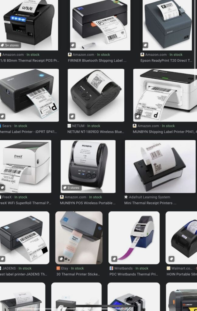 A thermal printer is a type of printer that uses heat to print text and images onto paper or other materials. #thermalprinters