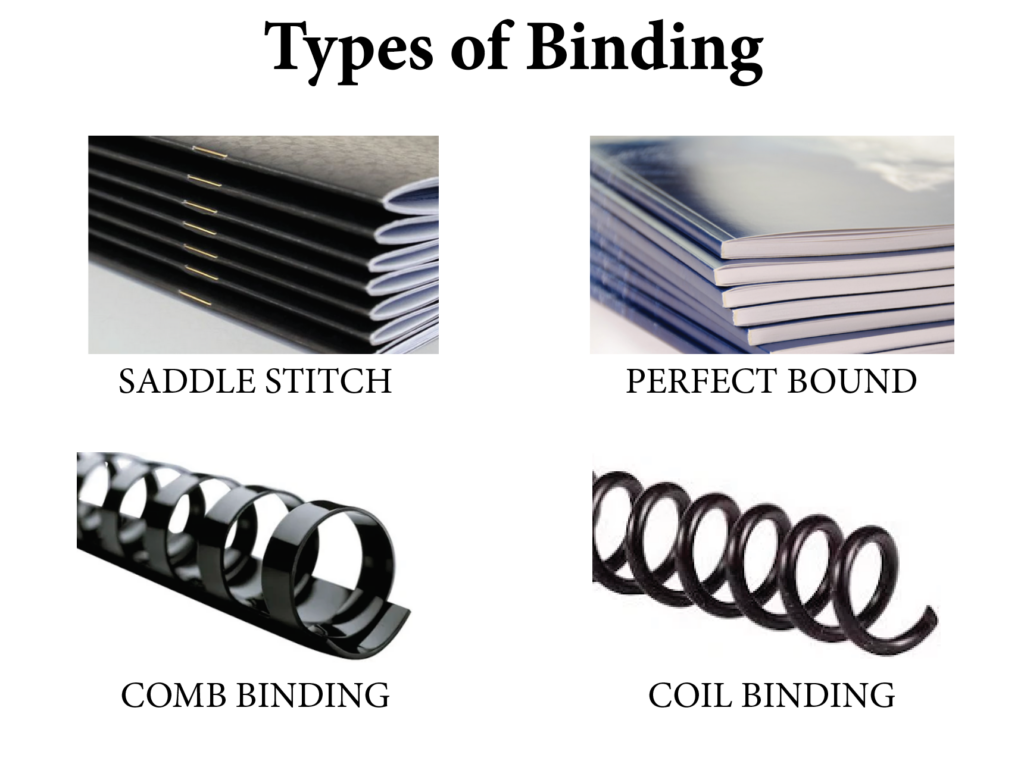 Types of Binding - When it comes to assembling printed materials, the binding method chosen is just as important as the design and print quality. Binding not only affects the aesthetics and functionality of the final product but also influences the cost and production time. Let's explore the most common types of binding used in the printing industry.