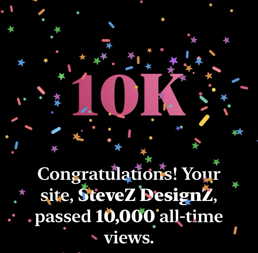 SteveZ DesignZ Suppresses 10,000 Pageviews — It's a moment of celebration and reflection as SteveZ DesignZ reaches a remarkable milestone, surpassing 10,000 all-time Pageviews views. This achievement is not just a number—it's a testament to the dedication, creativity, and passion that fuels the website.